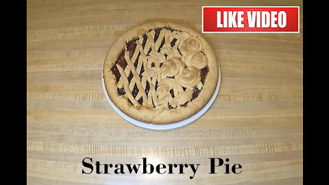 The Best Easy and Fast Strawberry Jam Pie Recipe