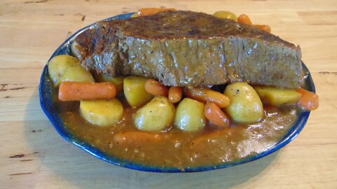 Sunday Dinner Pot Roast - Heirloom Recipe - The Hillbilly Kitchen