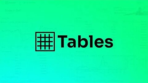 🟩 How to create tables - The Defiant Terminal