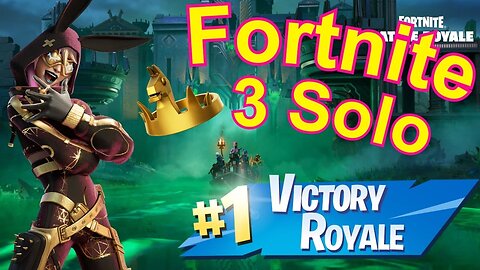 Fortnite Solo 3 Victory Royale