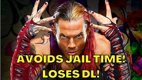 AEW & WWE Legend Jeff Hardy DODGES JAIL TIME But, LOSES DRIVERS LICENSE for 10 YEARS for DUI!