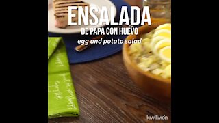 Delicious Potato Salad with Egg