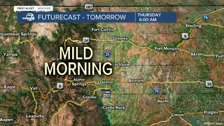 Wednesday evening weather