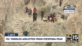 Mother, son fall, injured on Piestewa Peak