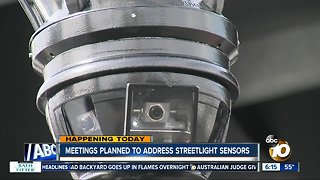 City leaders hold meetings to address streetlight sensor concerns