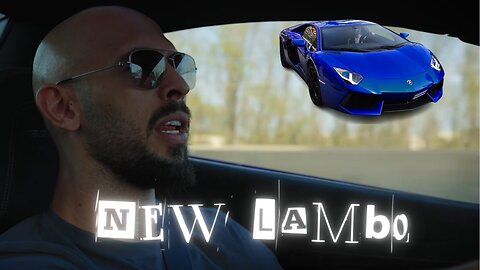 Andrew Tate's Epic buys a new Lamborghini - Teaser