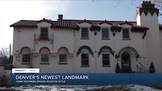 1936 home named a Denver landmark
