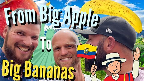 From Big Apple to Big Bananas: A Humorous Hop from the U.S. to Ecuador 🇪🇨