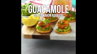 Adobo Shrimp Guacamole