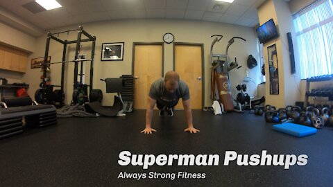 Superman Pushups