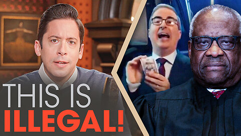 John Oliver Attempts to BRIBE Clarence Thomas to Retire | Michael Knowles