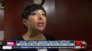Local Latina leader making history