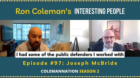 Joe McBride on DC’s federal prosecutors