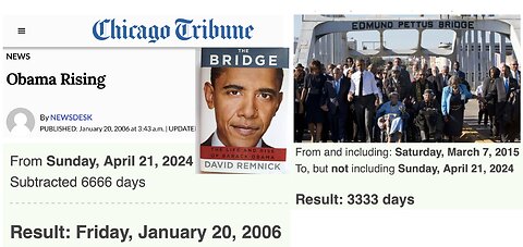 THE BRIDGE: THE RISE OF BARACK OBAMA - PASSOVER APRIL 21, 2024