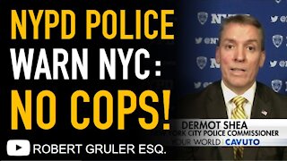 NYPD Commissioner Dermot Shea Warns NYC Over Missing Officers