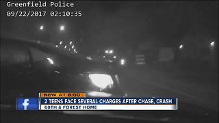 VIDEO: Driver slams getaway car into Greenfield police car