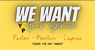 Your Church Promotions Survey | Pastors and Ministries Please Click Link Below