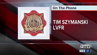 Las Vegas Fire & Rescue talks about earthquake