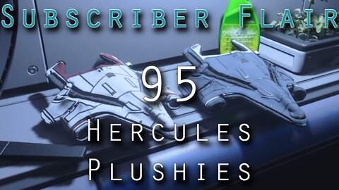 Star Citizen Subscriber Flair 95 - Hercules Plushies