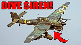 Dive Siren UNLEASHED: Giant Scale Stuka with Authentic Siren!
