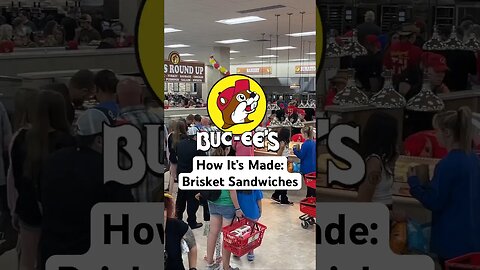 How A Buc-ee’s Brisket Sandwich Is Made | Sevierville Tennessee