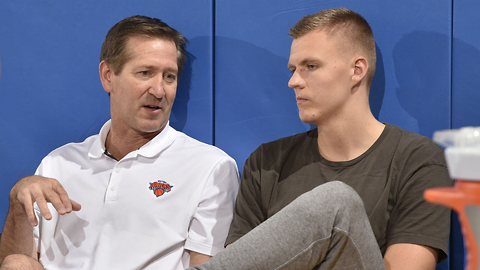 Knicks Coach Tells Kristaps Porzingis to "Stop Playing Like a P*SSY"