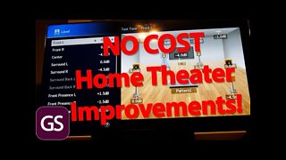 Improve Your Home Theater Sound FOR FREE