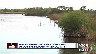 Native American tribes express concern over quality of water flowing into the Everglades