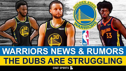 Warriors News & Rumors On Andrew Wiggins, James Wiseman, Steph Curry + CONCERNS About Warriors Slump