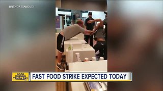 McDonald's employees expected to strike on Tuesday after viral video