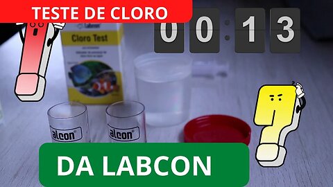 🔴 Teste de Cloro da Labcon / Alcon