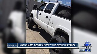 Denver man gets into car chase to get his stolen truck back