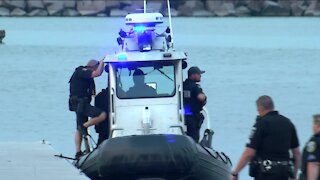 1 man sent to hospital after being rescued off Milwaukee's South Shore Beach