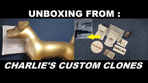 UNBOXING: CHARLIE'S CUSTOM CLONES. LUTH-AR Teardrop Forward Assist, A.R.M.S. Inc. #40-L BUIS.