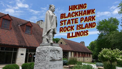 Hiking Blackhawk State Park, Rock Island IL.