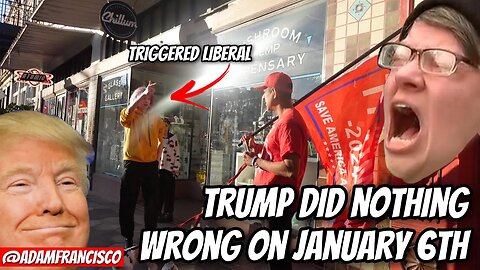 Trump did nothing wrong on January 6th (Ybor City, FL)