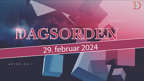Dagsorden 29. februar 2024 - Demokratiet er under trussel fra alle kanter