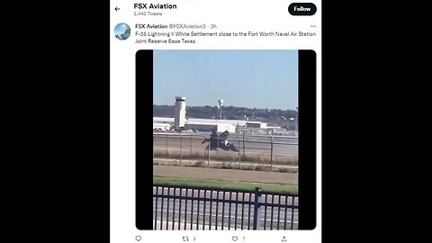 F-35 Lightening II Software Malfunction And Crash Fort Worth Texas!