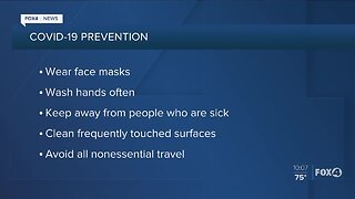Keep your face covered says Charlotte County's Health Department