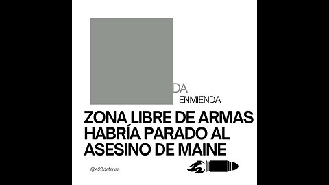 ¿Que hubiese parado al asesino de Maine?