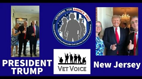 President Trump shout out to Veterans For America First Stan and Donna Fitzgerald