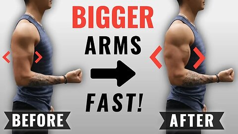 How to Get Bigger Arms FAST (4 Science-Based Tips)