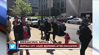 Buffalo City Court evacuated due to nearby gas leak