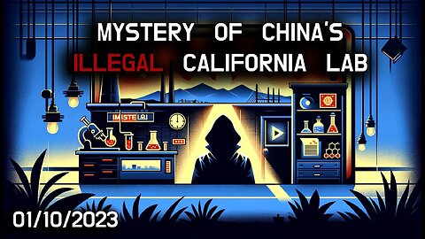 🔍🔬 Mystery of China's Illegal California Lab 🔬🔍