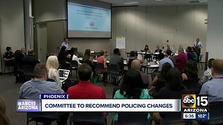 Committee studying Phoenix police and community relations meets for first time