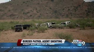 CBP: Agent alone when shot, in stable condition