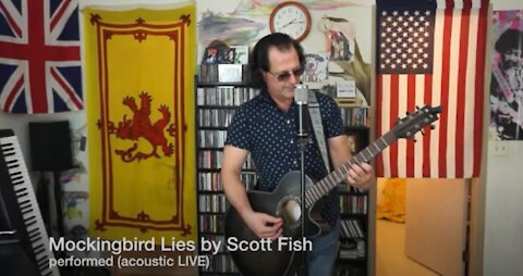 Mockingbird Lies by Scott Fish performed acoustic LIVE