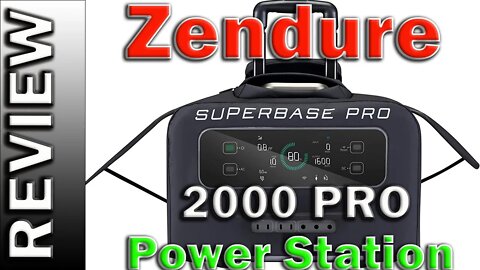 Zendure 2000 Pro Portable Power Station 2096Wh Solar Generator SuperBase Pro 2000