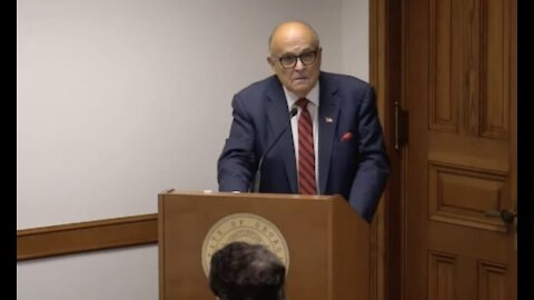 🚨 "Esto debe parar ahora": Rudy Giuliani testifica ante el Senado de Georgia