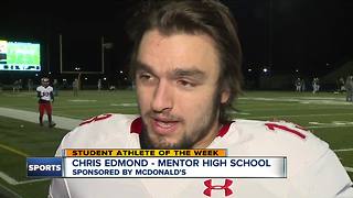 Student Athlete of the Week: Chris Edmond